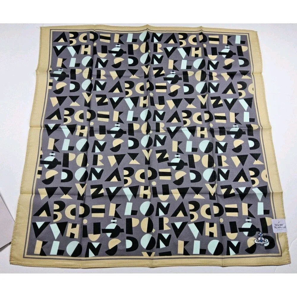 Vivienne Westwood Handkerchief Neckerchief Bandana Scarf Pocket Square Japan